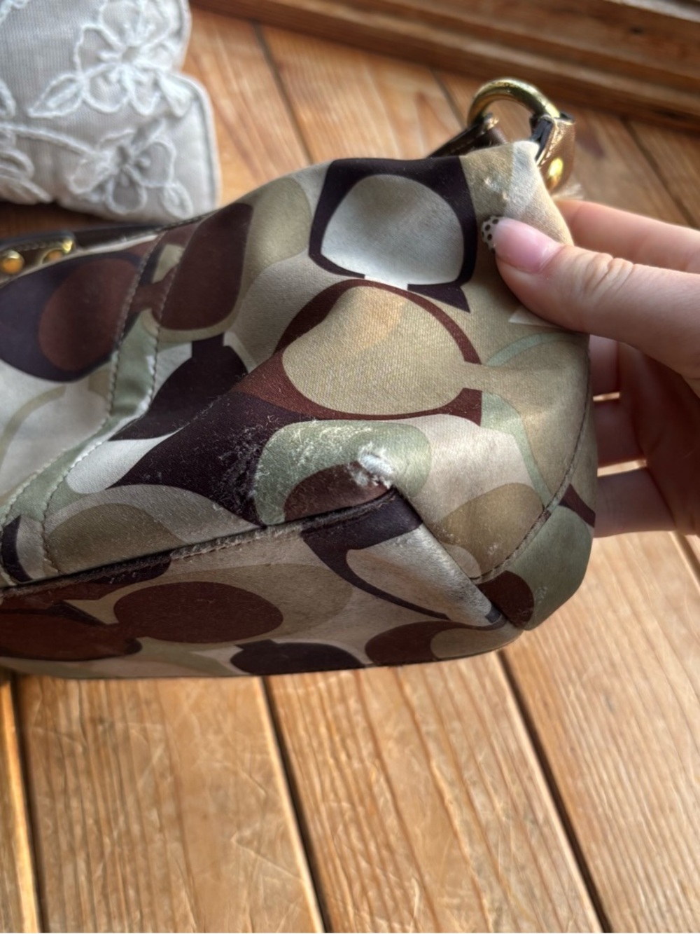 Coach Mini Hobo Handbag No. C0768-40658 - Picture 4 of 11